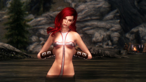 skyrim female body texture