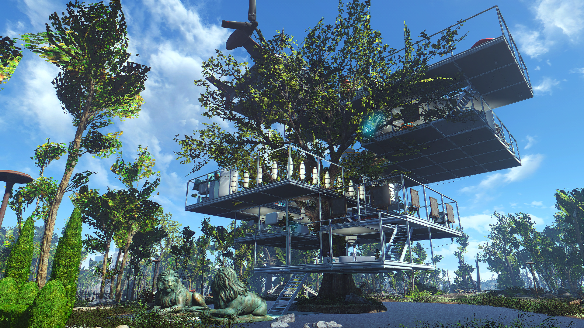 Fallout 4: Bioshock Infinite Columbia-themed Settlement Mod – GIRLPLAYSGAME