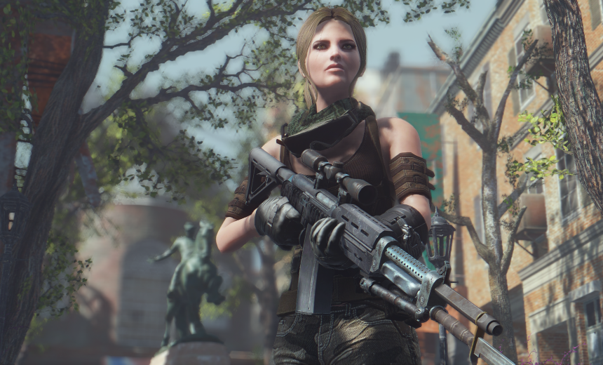 fallout 4 resident evil outfit pack