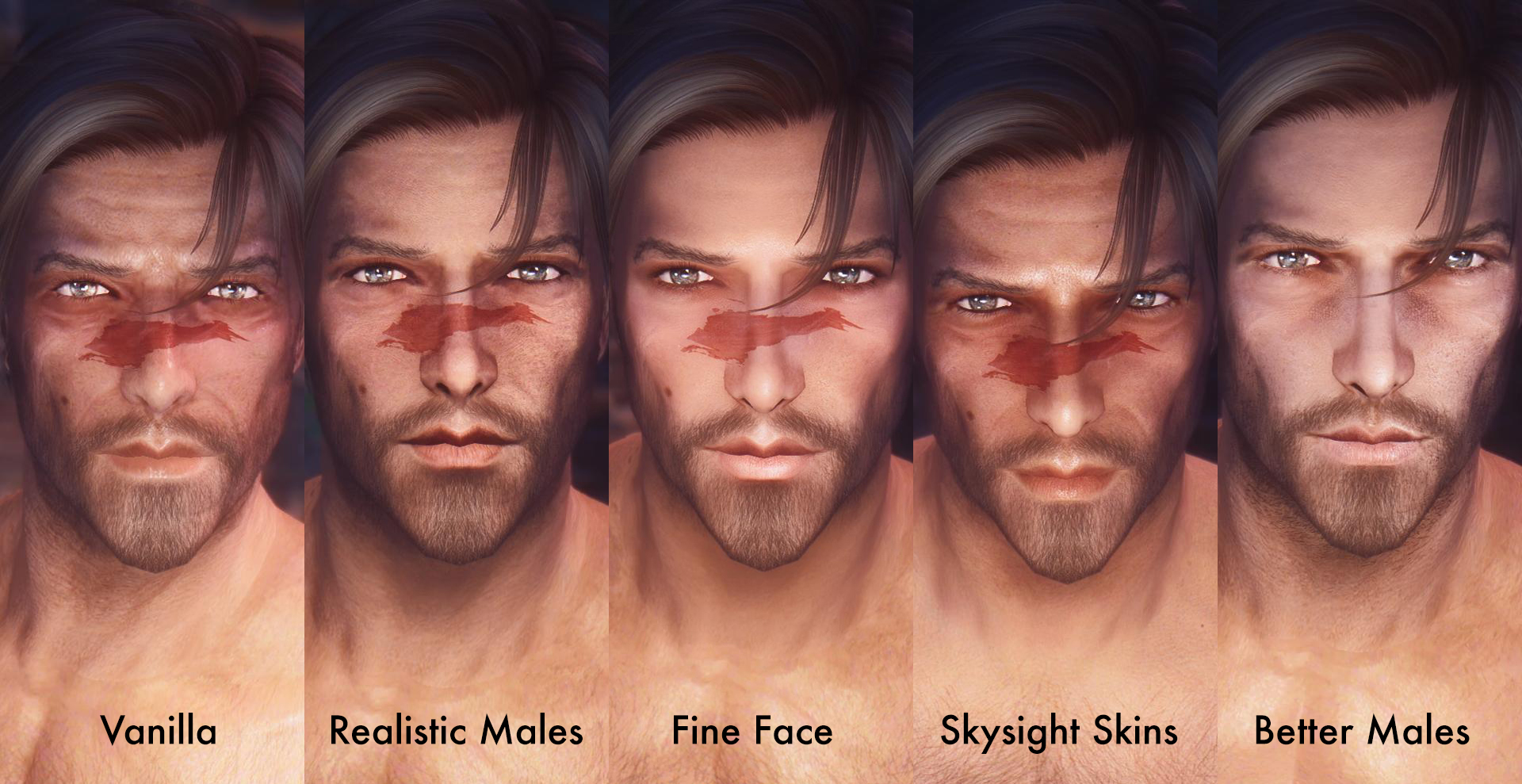 Skyrim: Most Realistic Male Face Texture Mods GIRLPLAYSGAME. girlplaysgame....